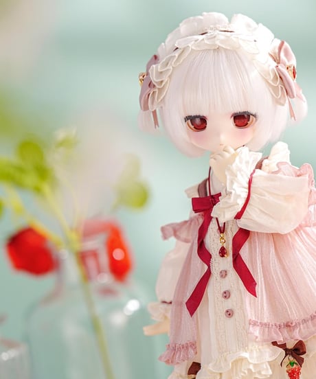 TinyFox「ストロベリー」 メリアン【Meira】1/6スケールMJDドール フルセット ※C-21ヘッド※送料無料※2025年12月以後発送予定※