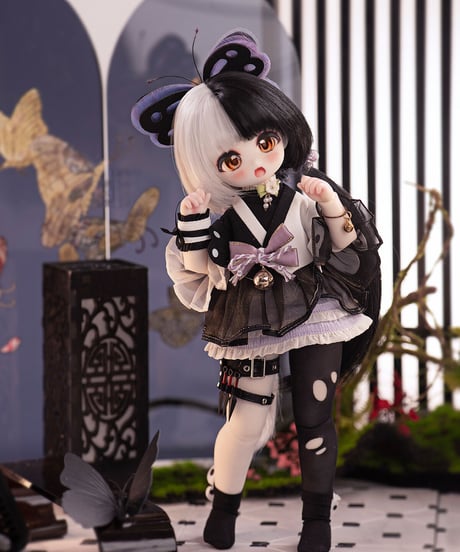 【メーカー蔵出し即納品】TinyFox バタフライクノイチ カカフ 1/6スケールMJDドール [旧ボディ使用] フルセット※メーカー即納※送料無料※