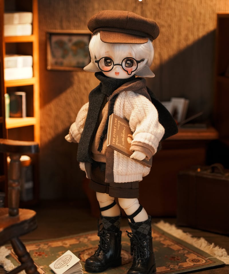 新作予約・受注生産】TinyFox 図書館司書{メル}1/6スケールMJDドール 新作予約・受注生産】TinyFox 図書館司書{メル}1/6スケールMJDドール