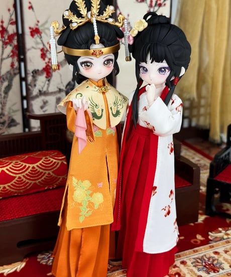 COME4FREE 紅楼夢 BJD 1/8スケールドール ブラインドボックス 87版「紅楼夢」ドラマ公式ライセンス 通常6種＋シークレット1種※2026年5月以降発送予定※