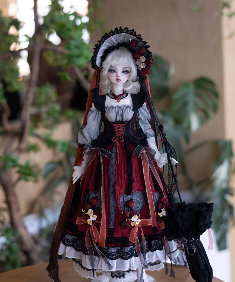 文青】1/4ドール用 クラシカルロリータ ドレスフルセット ※2026年8月