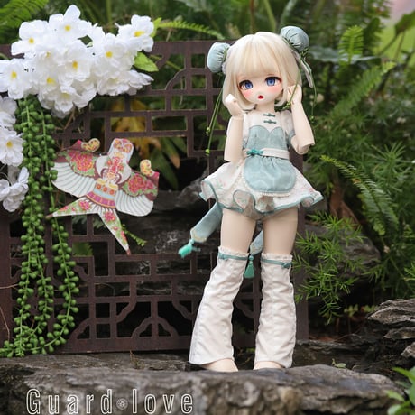 【受注生産】GuardLove 豆沙（あんこ） 1/4スケールキャストドール フルセット※マンガ風/スリム選択可※送料無料※特別価格※