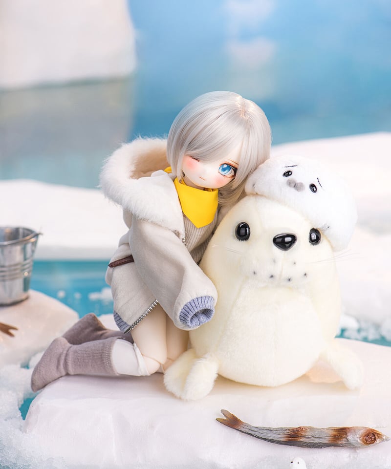 人気商品再販】TinyFox 付き人のアザラシ ノーミ 1/6スケールMJD 人気商品再販】TinyFox 付き人のアザラシ ノーミ 1/6スケールMJD