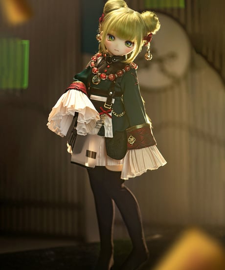 【即納在庫】TinyFox MACOCOシリーズ ゾンビメッセンジャー リー（LEE） 1/4スケールMJDドール フルセット※注文後一ヶ月以内発送予定※送料無料※