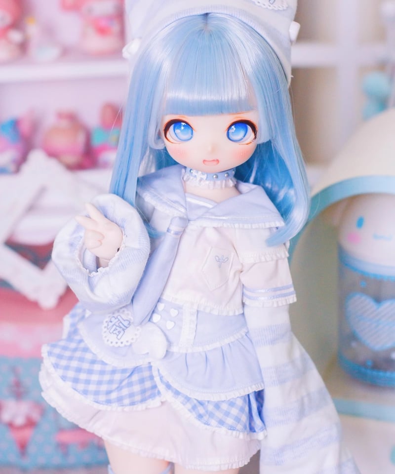 minさま専用　ドールアウトフィット 正規代理】【受注生産】MINASKA01 ＊天使やみ＊ BJD ドール アウト