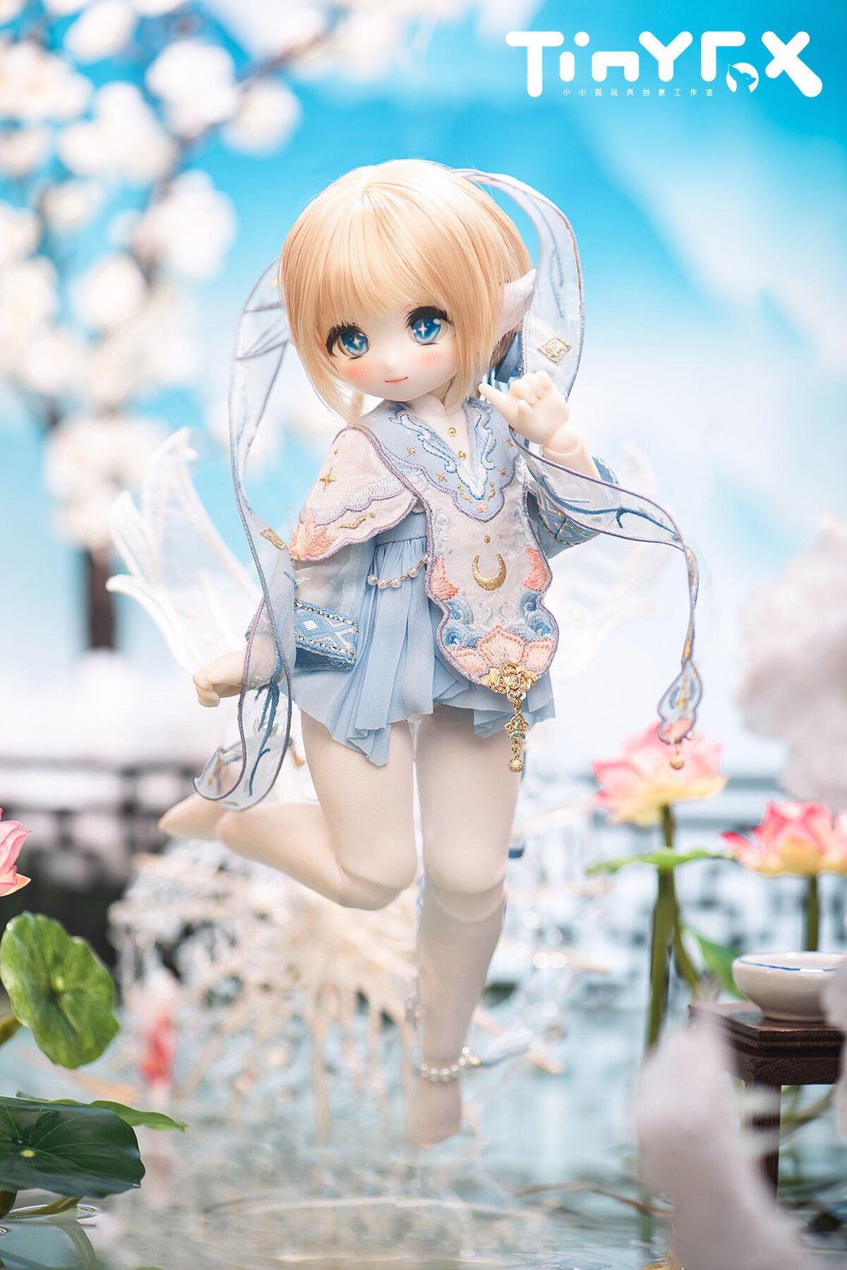 人気商品】TinyFox 海月神衣 狐狐神降臨Ver. 1/6スケールMJDドール