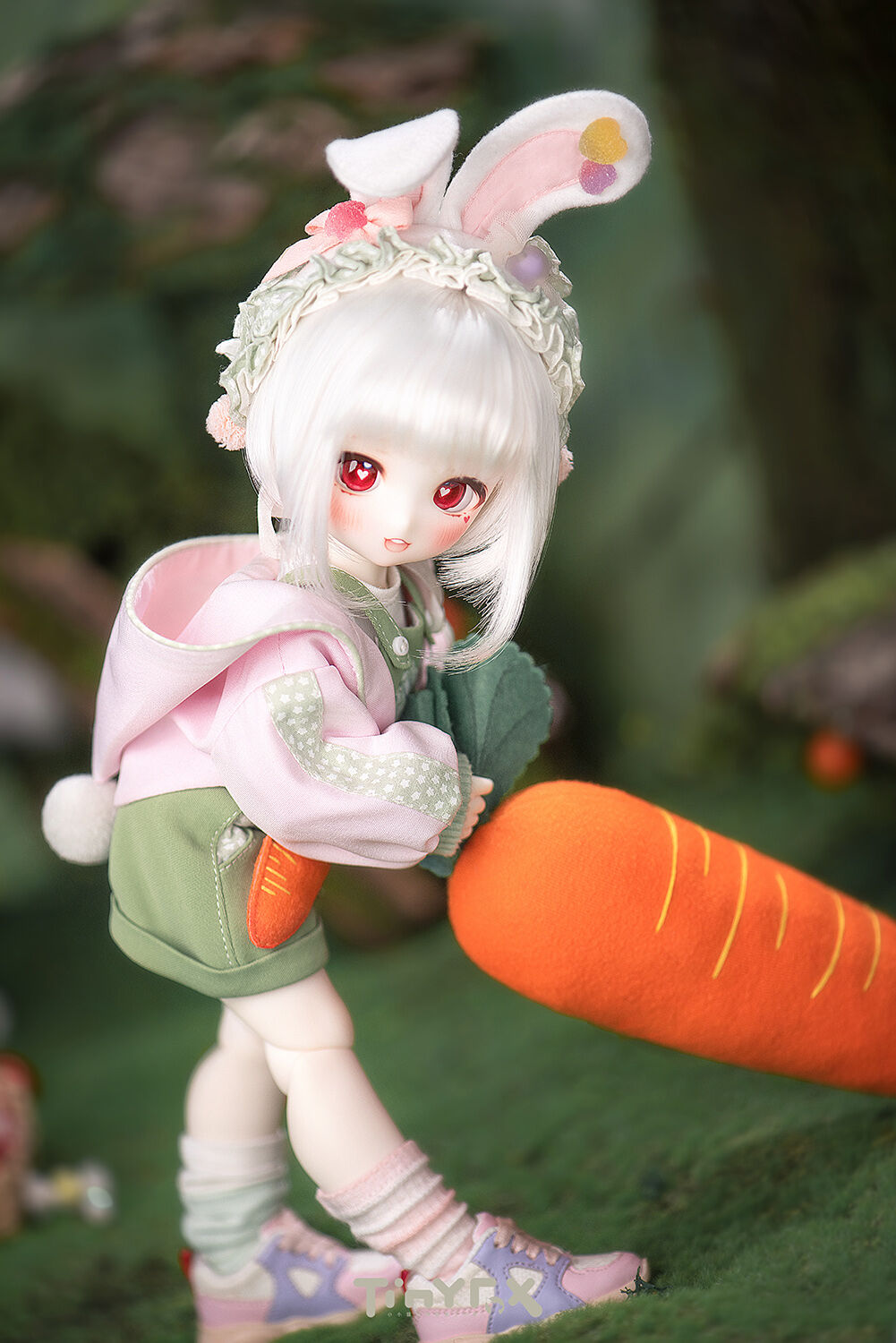 キャンディー様ご確認用です。ミニチュア　お花いっぱいスイーツセット TinyFox お菓子屋のオーナー キャンディ（CANDY） フルセット 1