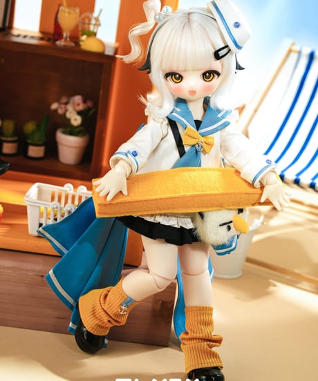【新作予約・受注生産】TinyFox フラポテ配達員・セイラー 【Sailer】1/6スケールMJDドール フルセット ※C-16ヘッド※限定特典付※送料無料※2026年9月以後発送予定※