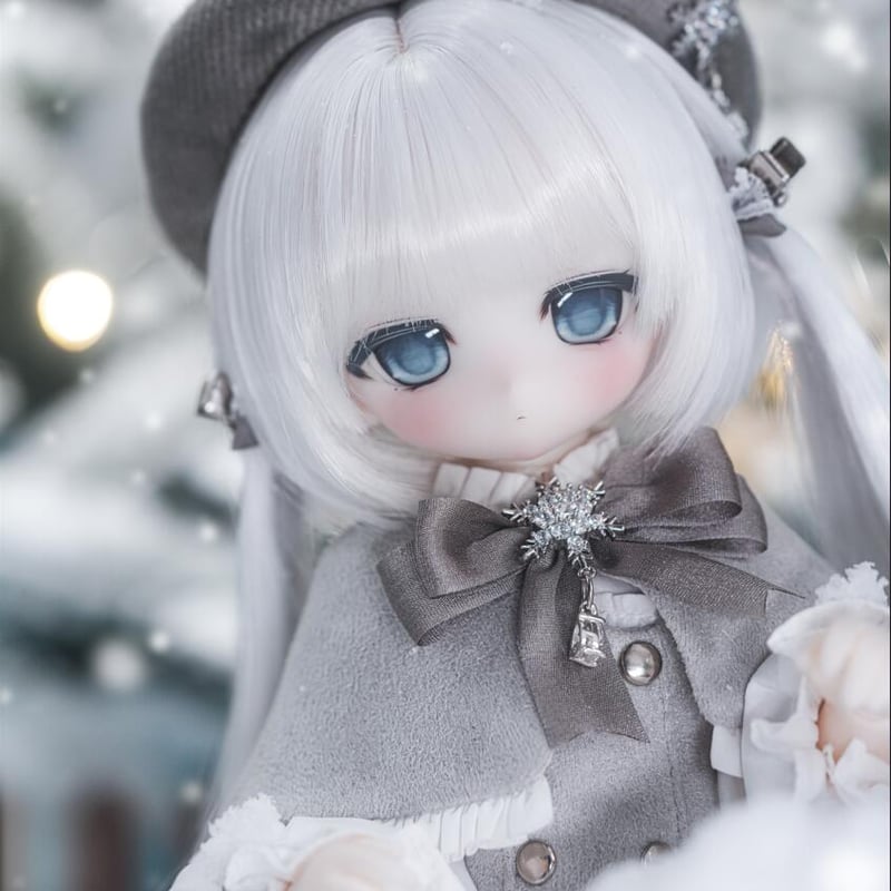 新作予約・受注生産】TinyFox【Snowdoll・Flurry】雪の子 フラーリィ 1