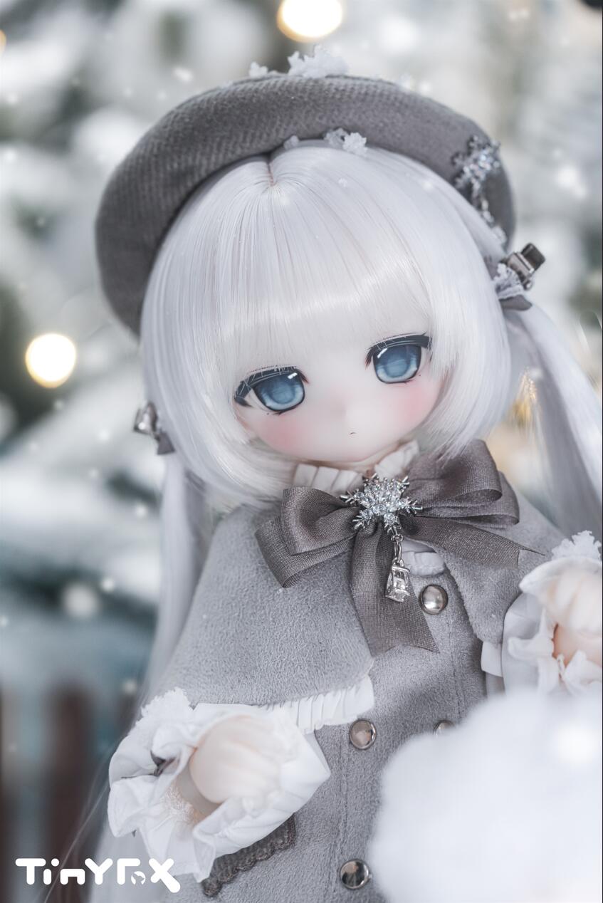 即納!【限定3set】TinyFox【Snowdoll・Flurry】雪の子 フラーリィ