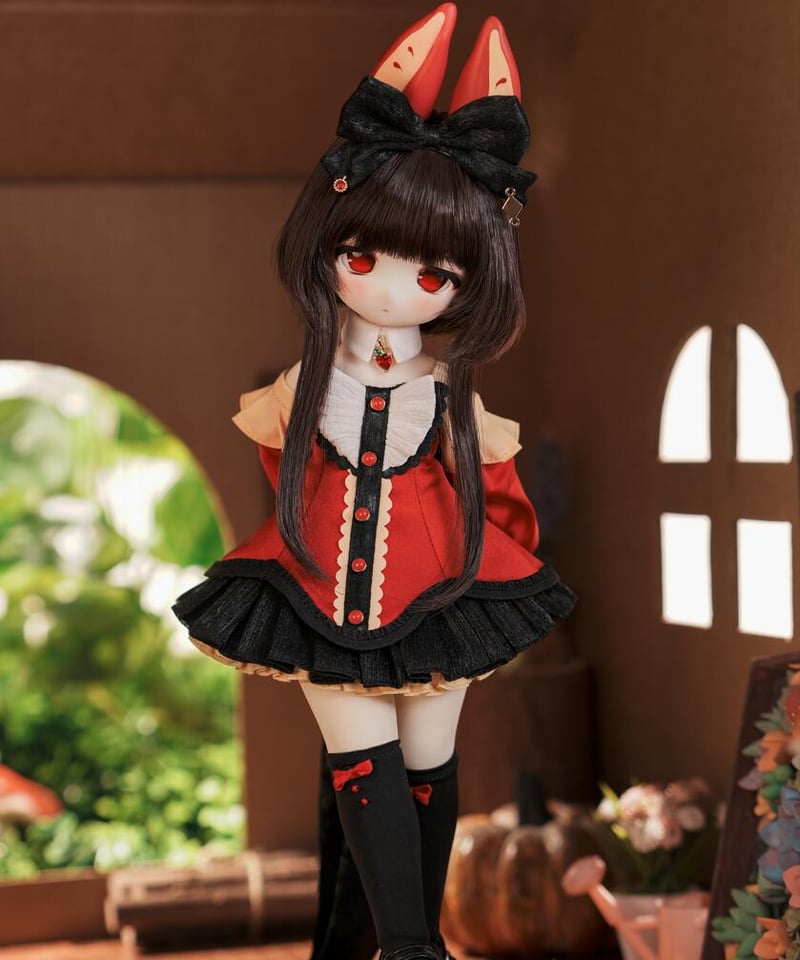 珊瑚のディッシュ 新作予約・受注生産】TinyFox「洋菓子屋の林檎ちゃん」 【apple
