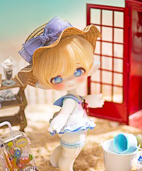 【即納】TinyFox Tinyhuxシリーズ Hux02(人ヘッド)＋素体セット 1/6スケールBJDドール※1か月以内発送予定※送料無料※