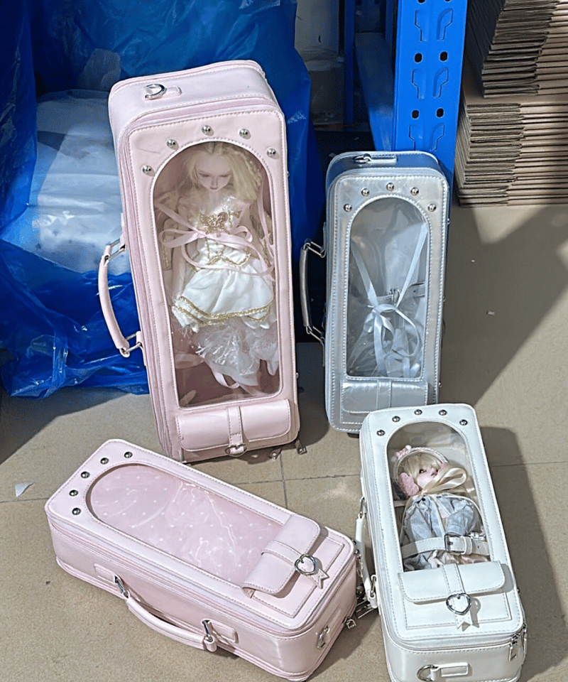 予約】ドール用キャリーバッグ 1/4・1/6対応 4WAY（ショルダー/斜め