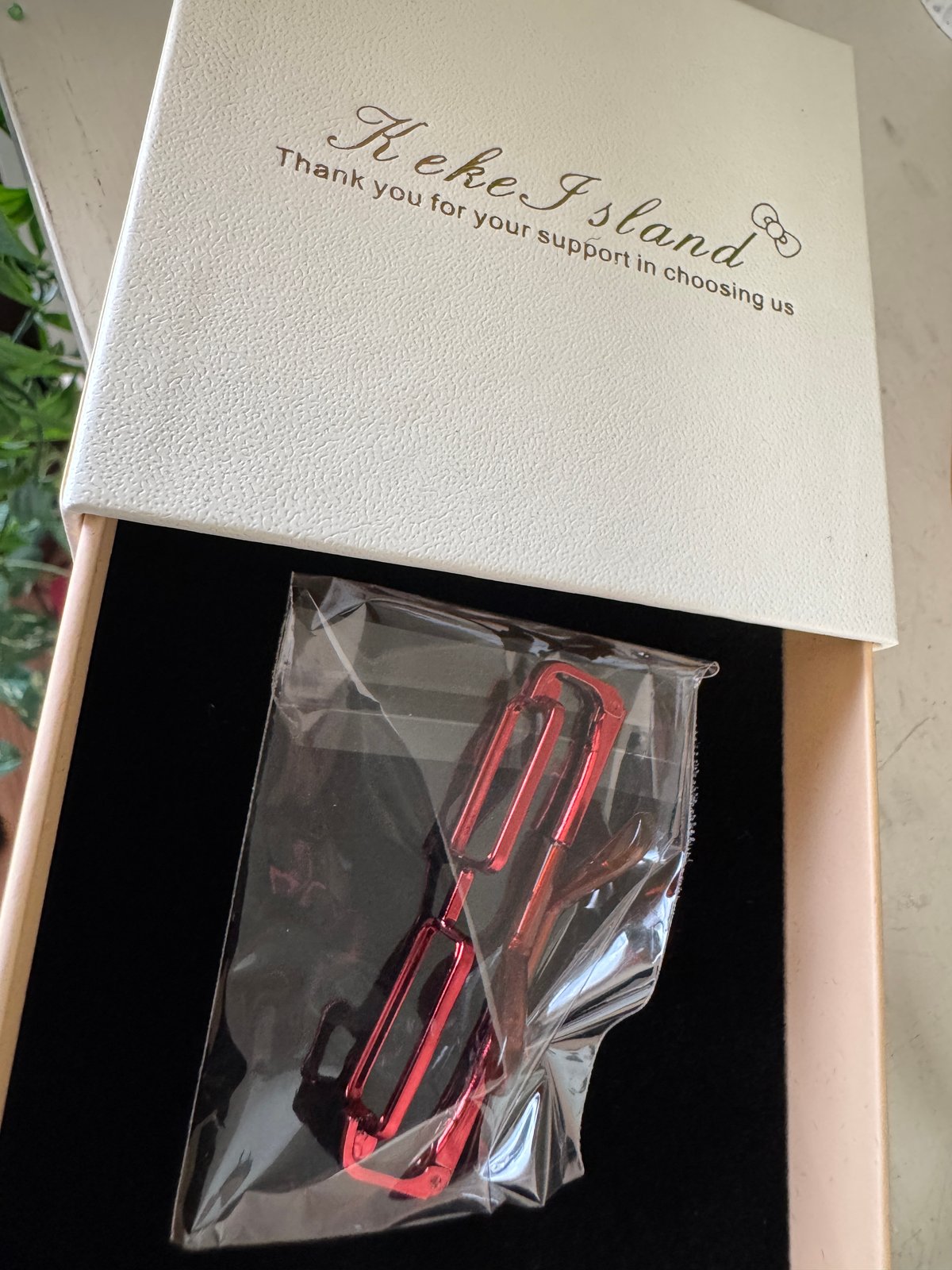 1/4、1/6スケールドール用めがね gold/black/red：お届け目安2