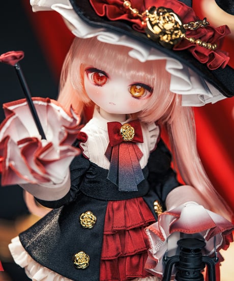 【限定10体】【ハロウィンスペシャル】TinyFox「鴉羽紅薔」フローラ クリムゾン・クローソーン 1/6スケールMJDドールフルセット※限定特典付※送料無料※2026年3月以後発送予定※