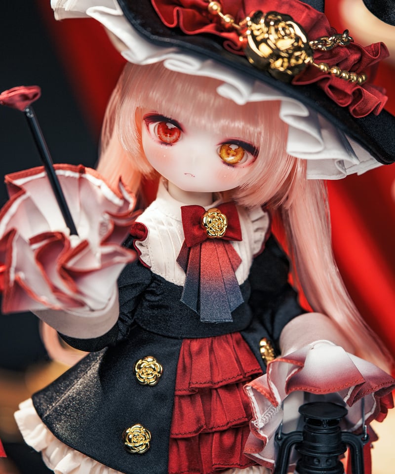 蒼薔薇さま 限定10体】【ハロウィンスペシャル】TinyFox「鴉羽紅薔」フローラ