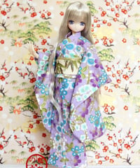 【即納】【数量限定】1/6サイズTinyFox天使体サイズ特注品！（オビツ24、アゾン1/6サイズ、yosdなども対応可） 浴衣セット・ピンク二色 1/6サイズドール用服 ！【送料無料】