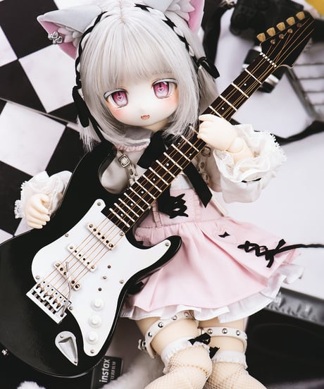 【LaPeonierコラボ企画】TinyFox×適当緑 猫耳量産型女子・白猫 1/6スケールMJDドール フルセット※特典付き※送料無料※2024年9月以後発送予定※