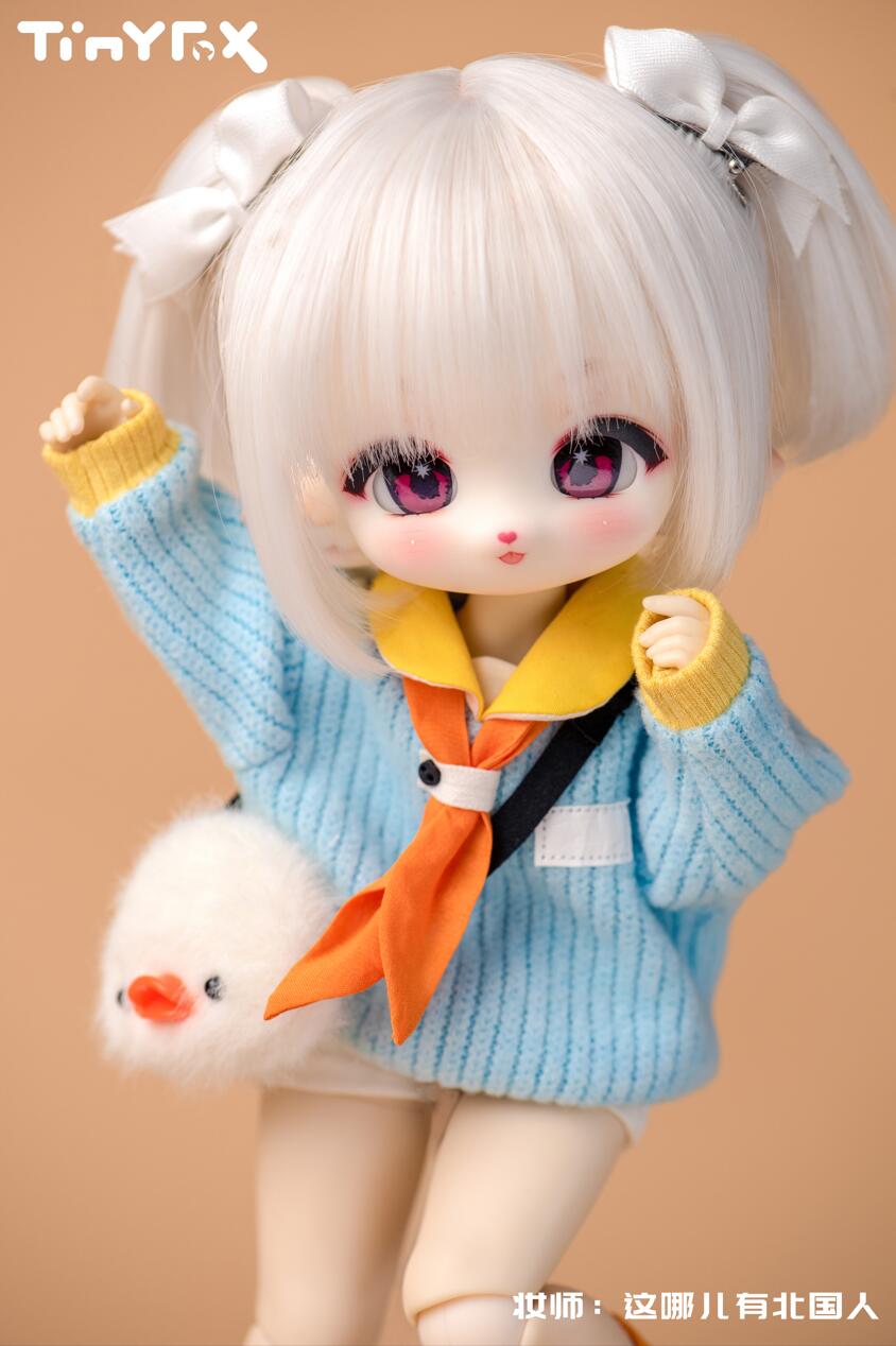 受注生産】【ドールパーツ】「TinyFox1/6ボディ用] 1/3サイズ ヘッド