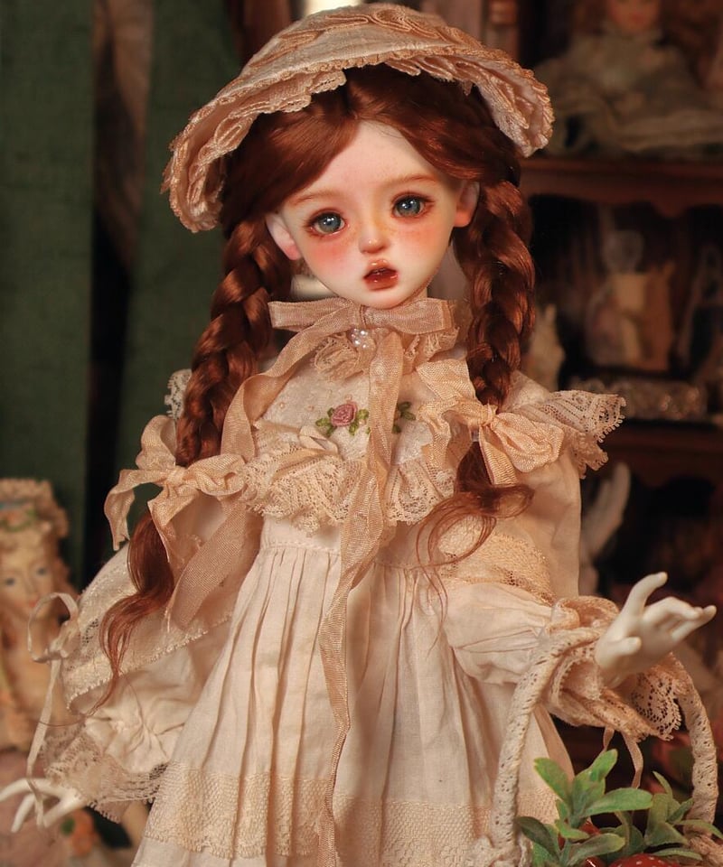 最終価格アンティークドールドレスとボネのセット Yahoo!オークション -「アンティークドール ドレス」の落札相場・落札価格