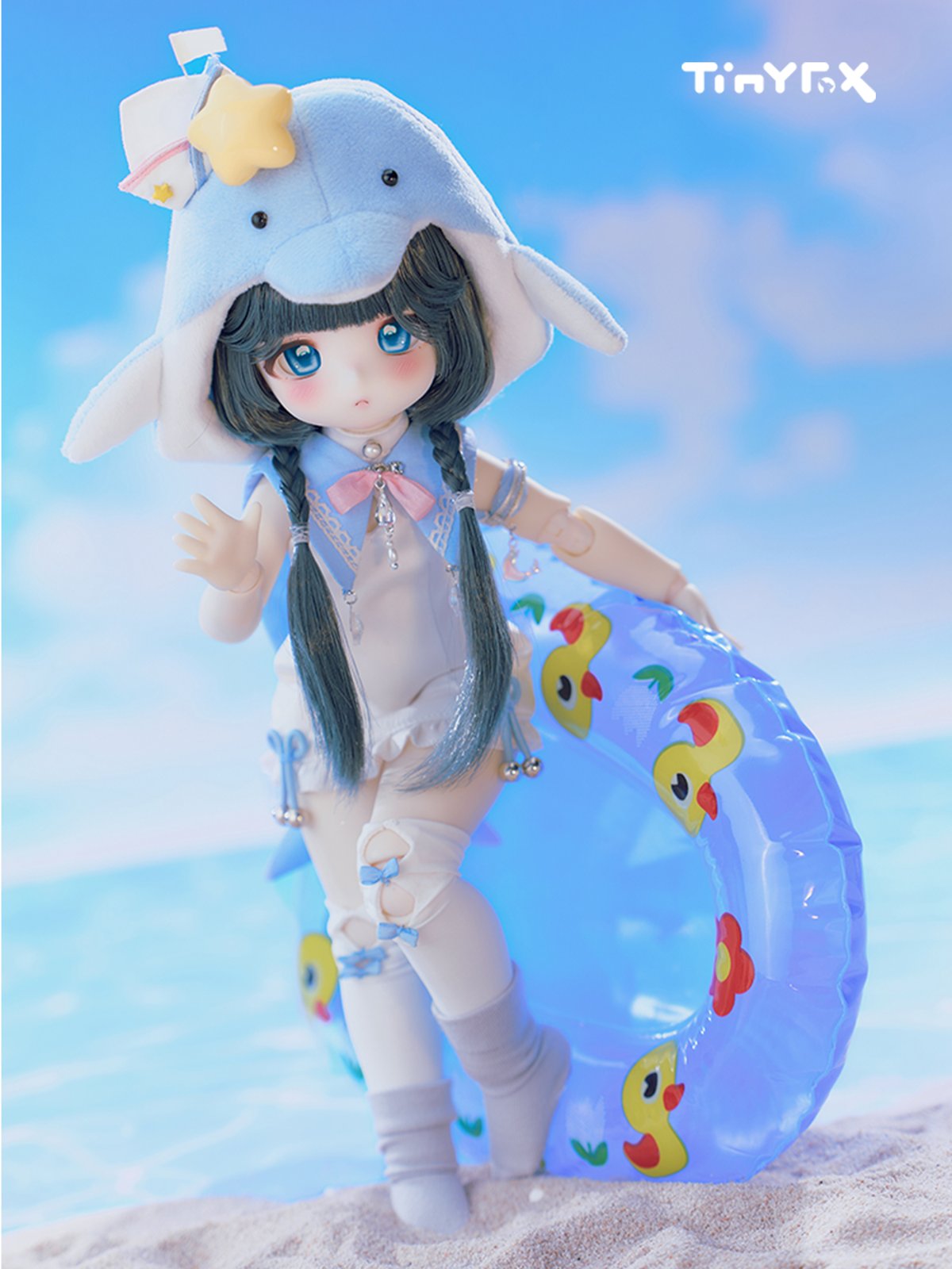 新作予約】TinyFox イルカ ドーピー 1/6スケールMJDドール フル