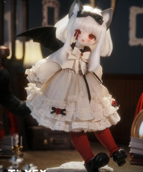 【新作予約・受注生産】TinyFox【Twilight·Kitty】夕暮れ子猫 カサンドラ  1/6スケールMJDドール フルセット ※新ボディ採用※限定特典付※送料無料※2025年8月以後発送予定※