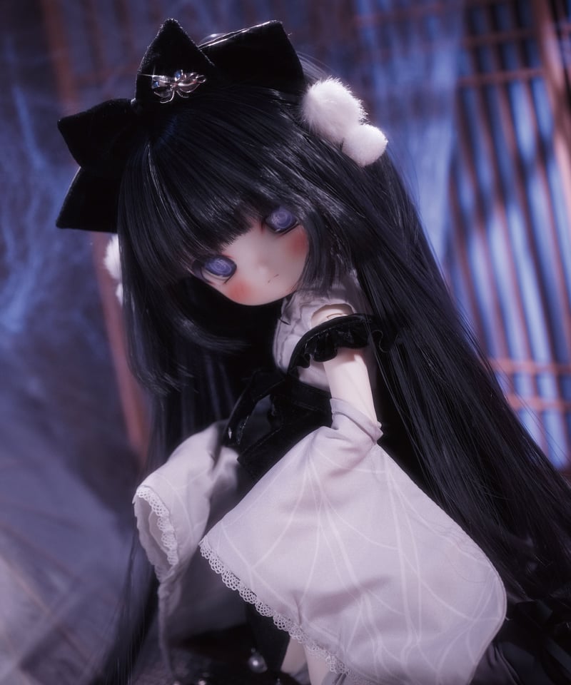 ♡coco✨ハンドメイドのフェレット☆アートドール ミニチュアねこちゃんフレームです (=・ェ・=) かわいぃ〜 お耳