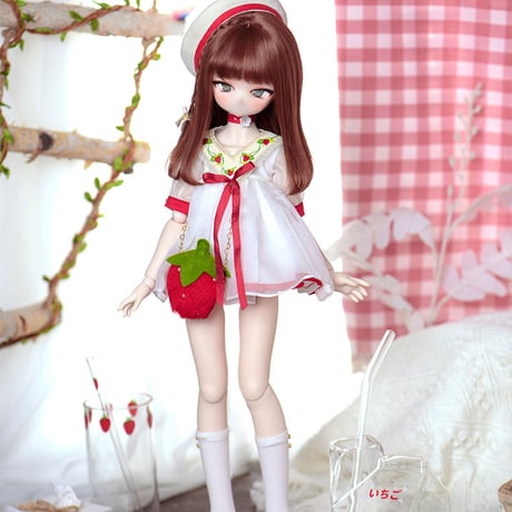 TinyFox -SweetLessシリーズ - Strawberry Moon - TinyFox1/4ドール用アウトフィットセット [お届け目安：1か月]
