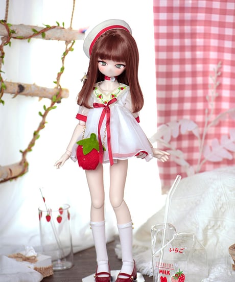 TinyFox -SweetLessシリーズ - Strawberry Moon - TinyFox1/4ドール用アウトフィットセット [お届け目安：1か月]