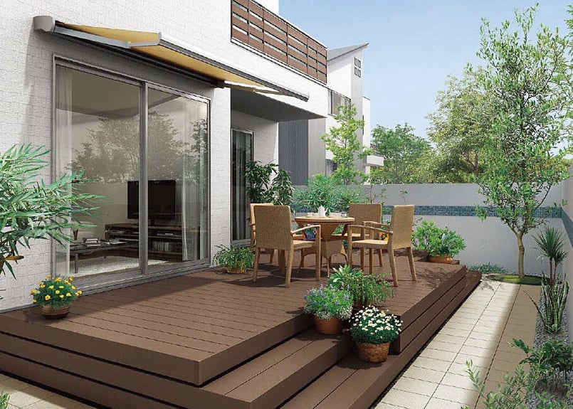 名古屋市引取限定　樹ら楽ステージ　8LDA10SY クリエダーク　2ケース LIXIL 樹ら楽ステージ | THE EXTERIOR SHOP