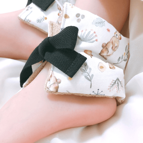 玄米カイロ 足首用 ⚫︎うさちゃん柄⚫︎