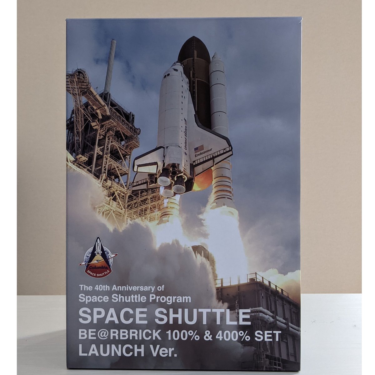 SPACE SHUTTLE BE@RBRICK LAUNCH 100%400%ハンドメイド - フィギュア