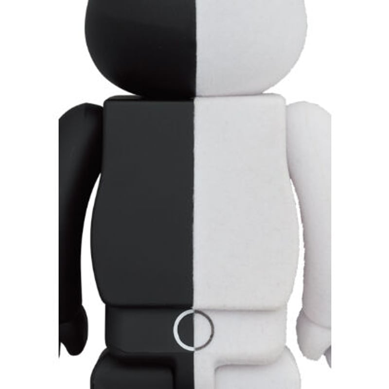 BE@RBRICK モノクマ ラバーコート&フロッキー 100% & 400%