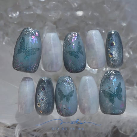 Butterfly blue