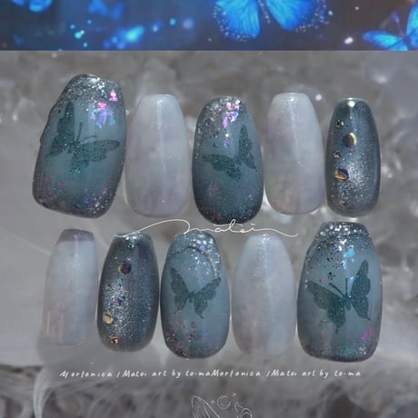 Butterfly blue
