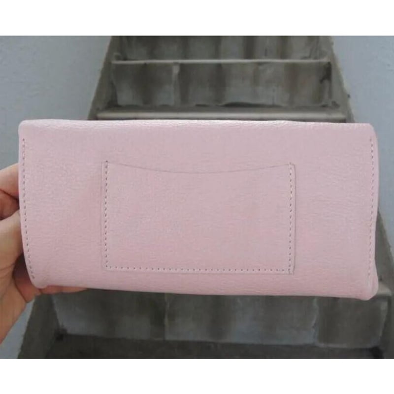 大容量！☆送料込☆13500円☆やわらか牛革 かぶせ 長財布 コイン独立 