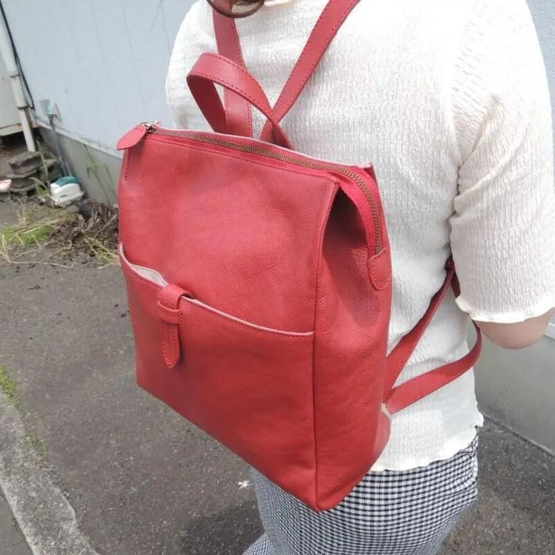 19800円☆スクエア 牛革 リュック A4 ☆ | MITT