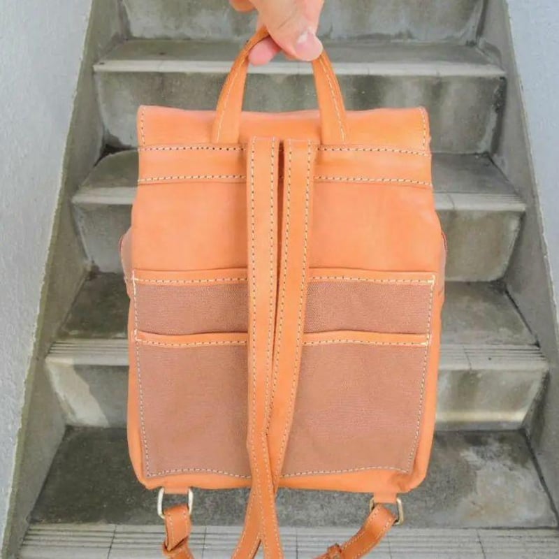 17800円☆かぶせ 牛革 リュック 3層☆ | MITT 