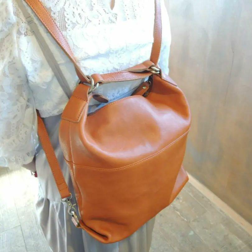 22000円☆2WAY リュック ショルダー バッグ☆縦横 A4 牛革 | MITT