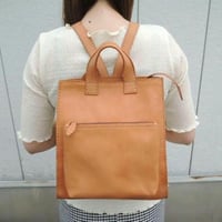 15800円 スクエア 牛革 リュック 小振り☆ | MITT