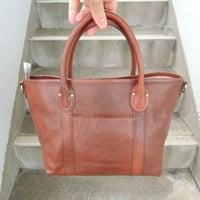 18800円☆ハンド ショルダー バッグ 3層☆牛革☆