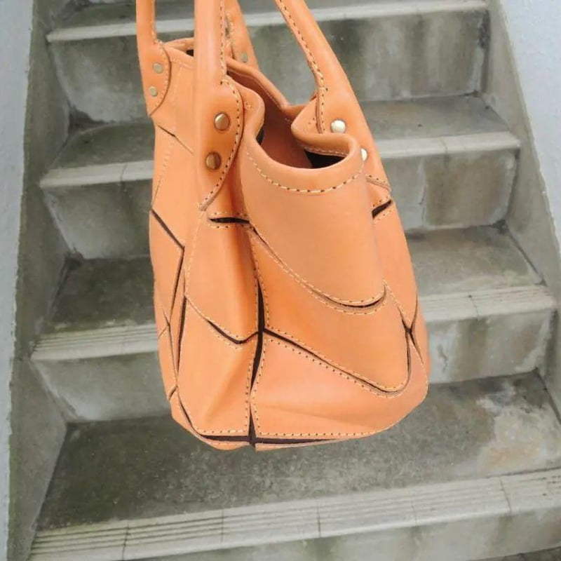 16800円☆牛革 パッチワーク かわいい☆A4 ハンドバッグ☆ | MITT