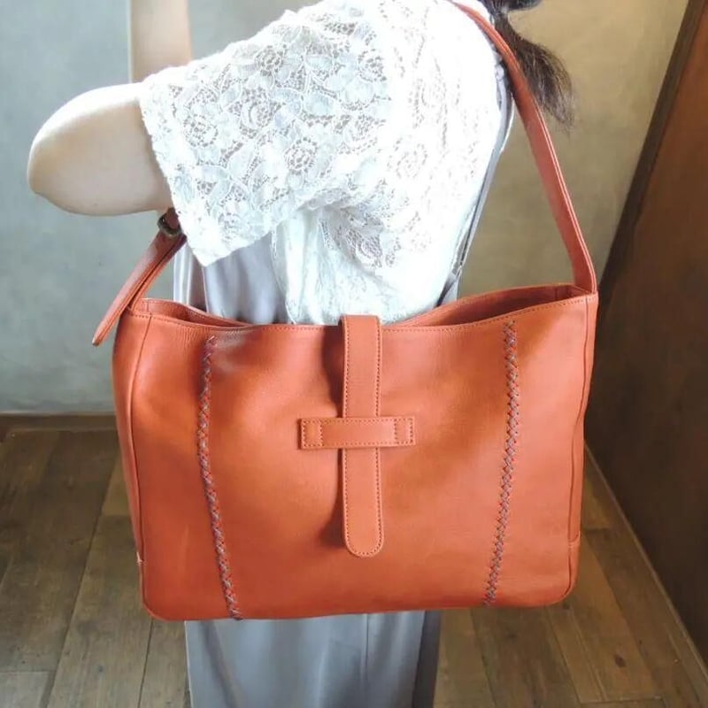新品 送料込☆25000円 一本手 ハンド ショルダーバッグ A4 | MITT