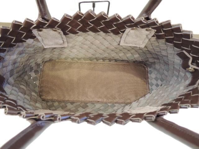 牛革 23000円 メッシュトート ハンドバッグ☆ラビットファー | MITT 