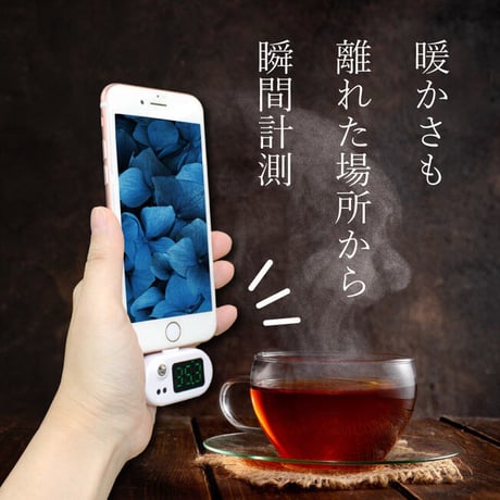 スマホに付けるミニ温度計 HDL-ODK21004