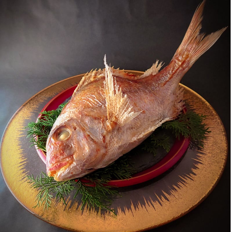 明石産天然鯛 1名様用4尾 | 明石:魚秀 ［お正月用祝鯛専用