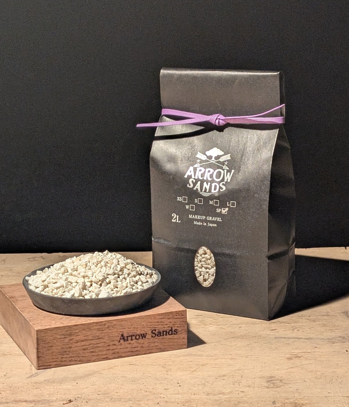 SPサイズ Limestone[WHITE] 2kg 化粧砂 石灰岩 | arrowsands