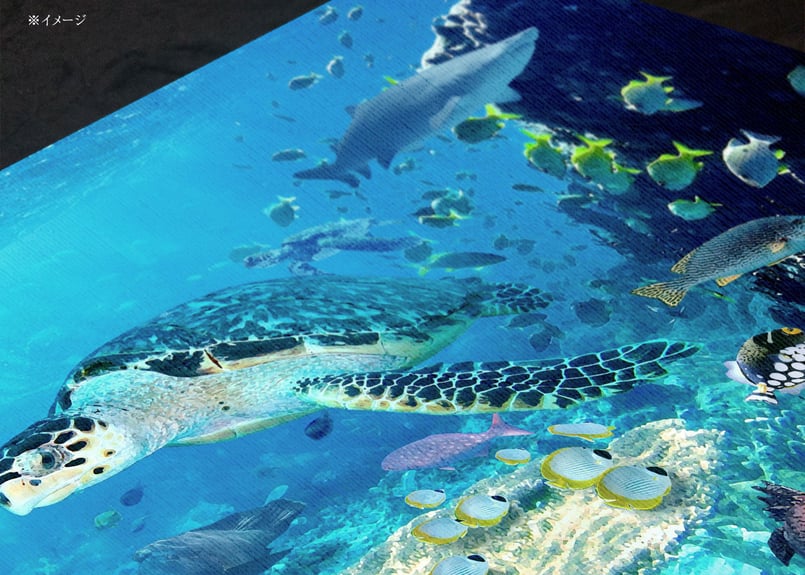 パーフェクトブルー」F6号アートキャンバス | 絵画インテリアSHOP