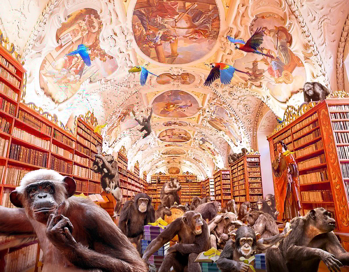 猿　絵画　F4号　テクスチャーアート 猿 絵画 F4号 テクスチャーアート