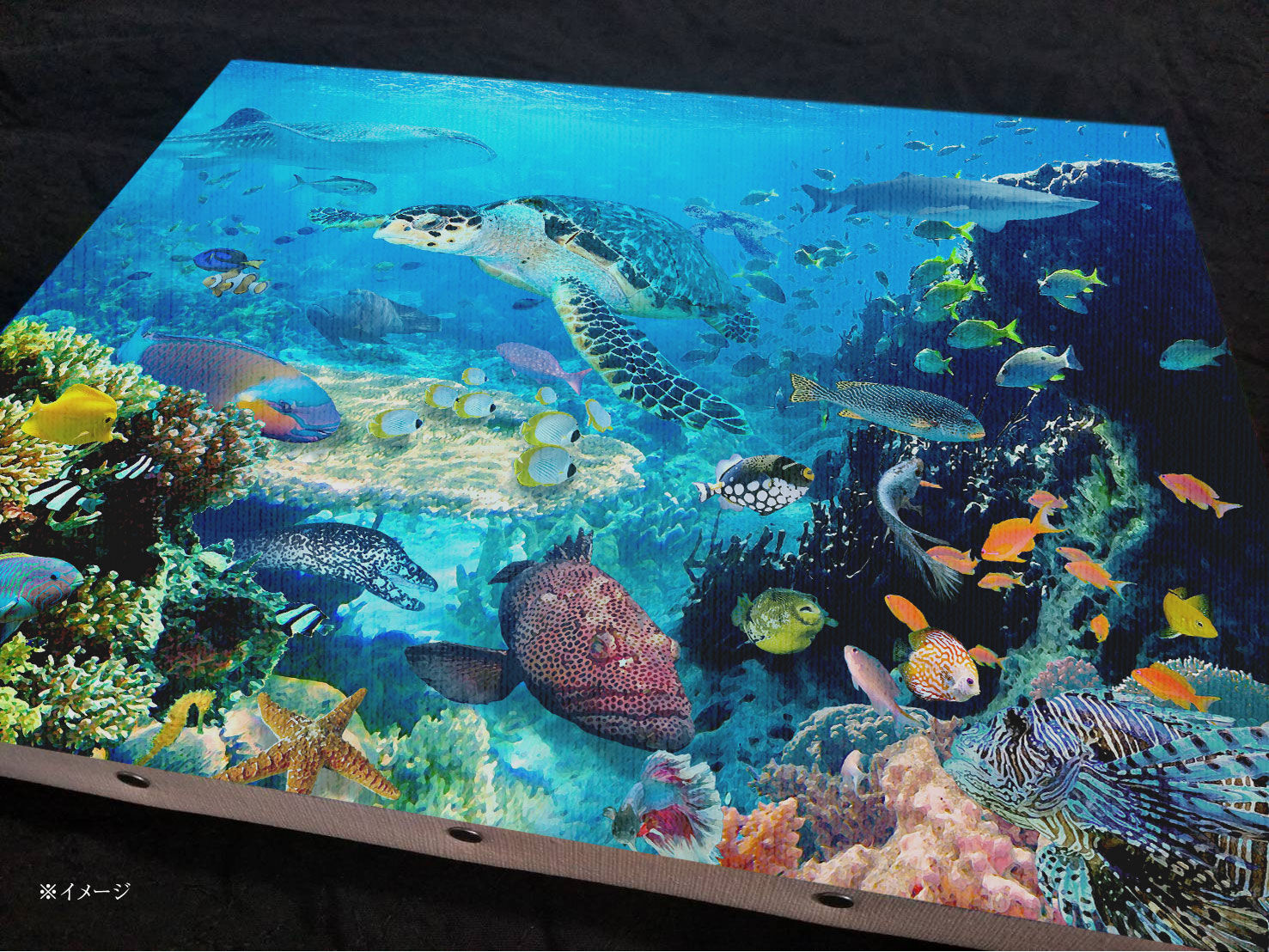 パーフェクトブルー」F6号アートキャンバス | 絵画インテリアSHOP
